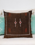 Handmade Moroccan Cactus Silk Cushion Cover - 15
