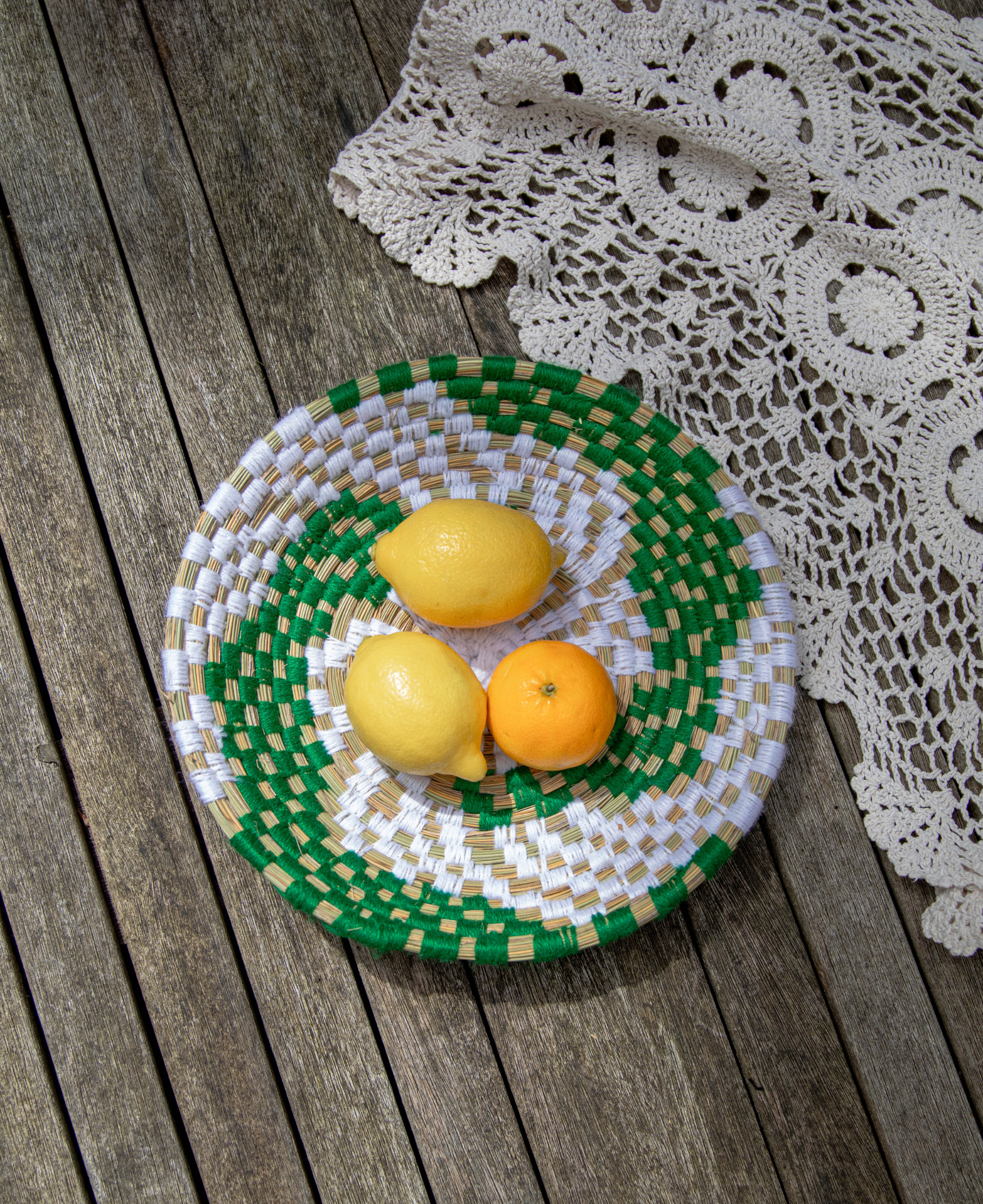 Moroccan Wool Plate - 018