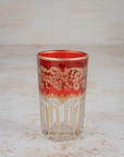 Set of 6 Moroccan Multicoloured Tea Glasses – Perfect for Entertaining