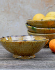 Handmade Tamegroute Bowl - Ochre
