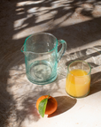 Handblown Beldi Recycled Moroccan Mini Carafe Jug