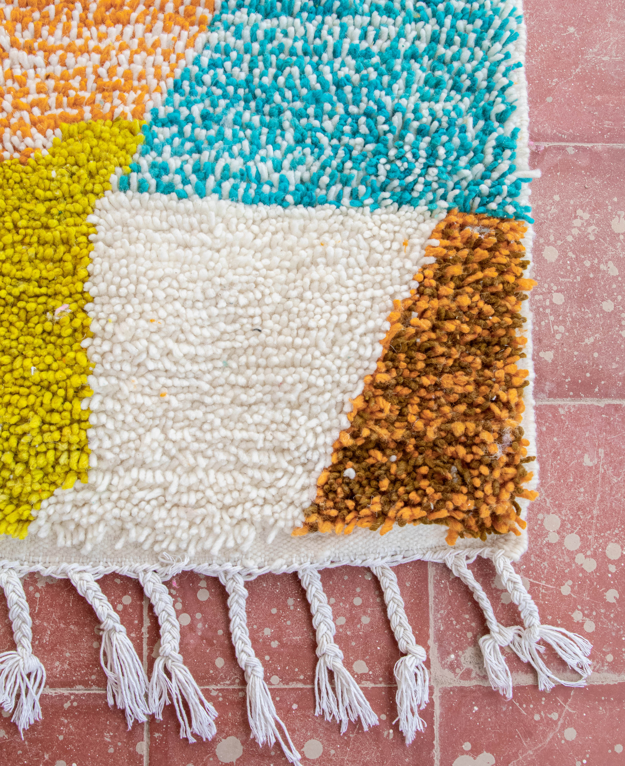 Moroccan Berber Beni Ourain Rug