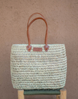 Handmade Straw Shoppers Bags