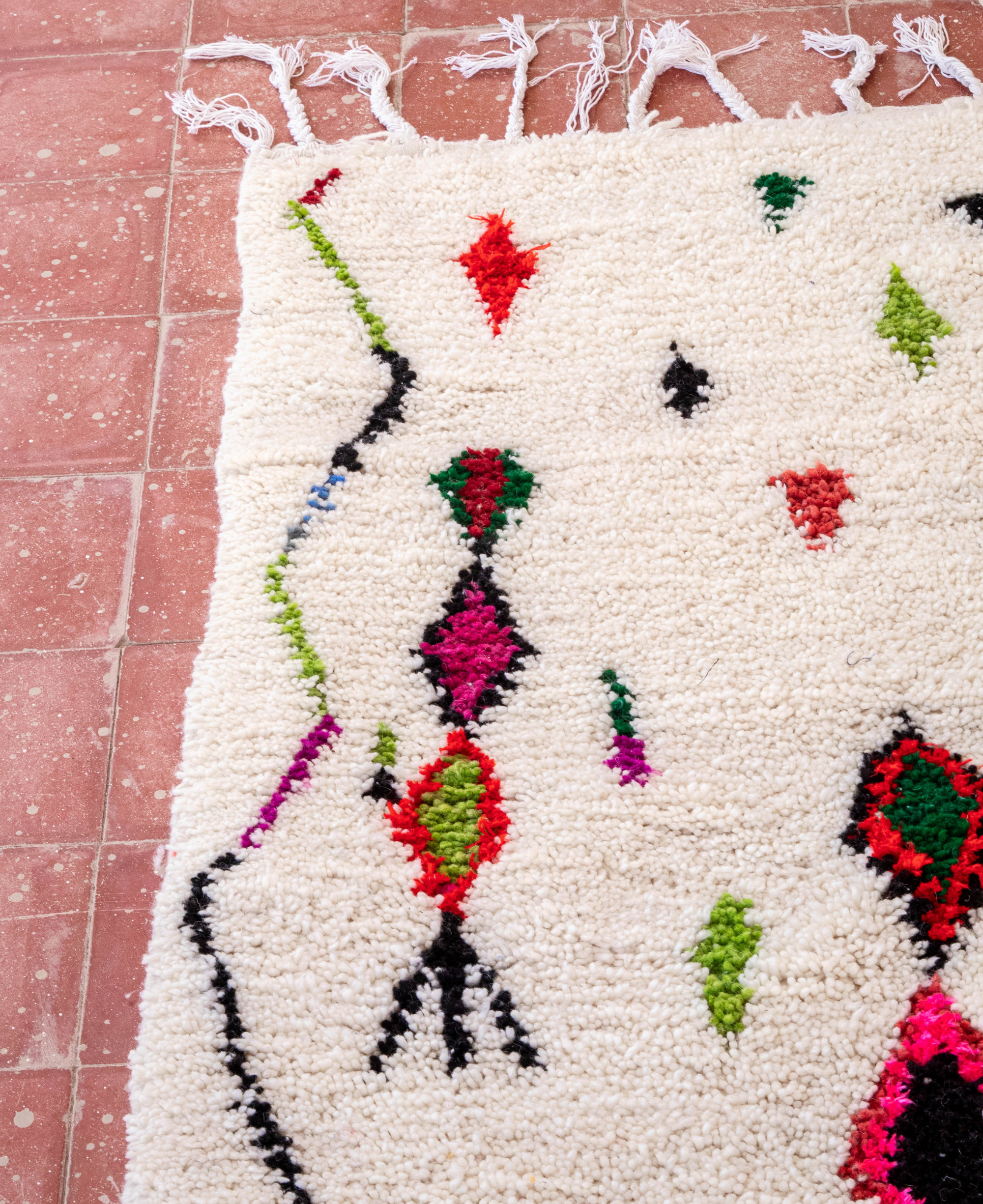 Moroccan Berber Beni Ourain Rug