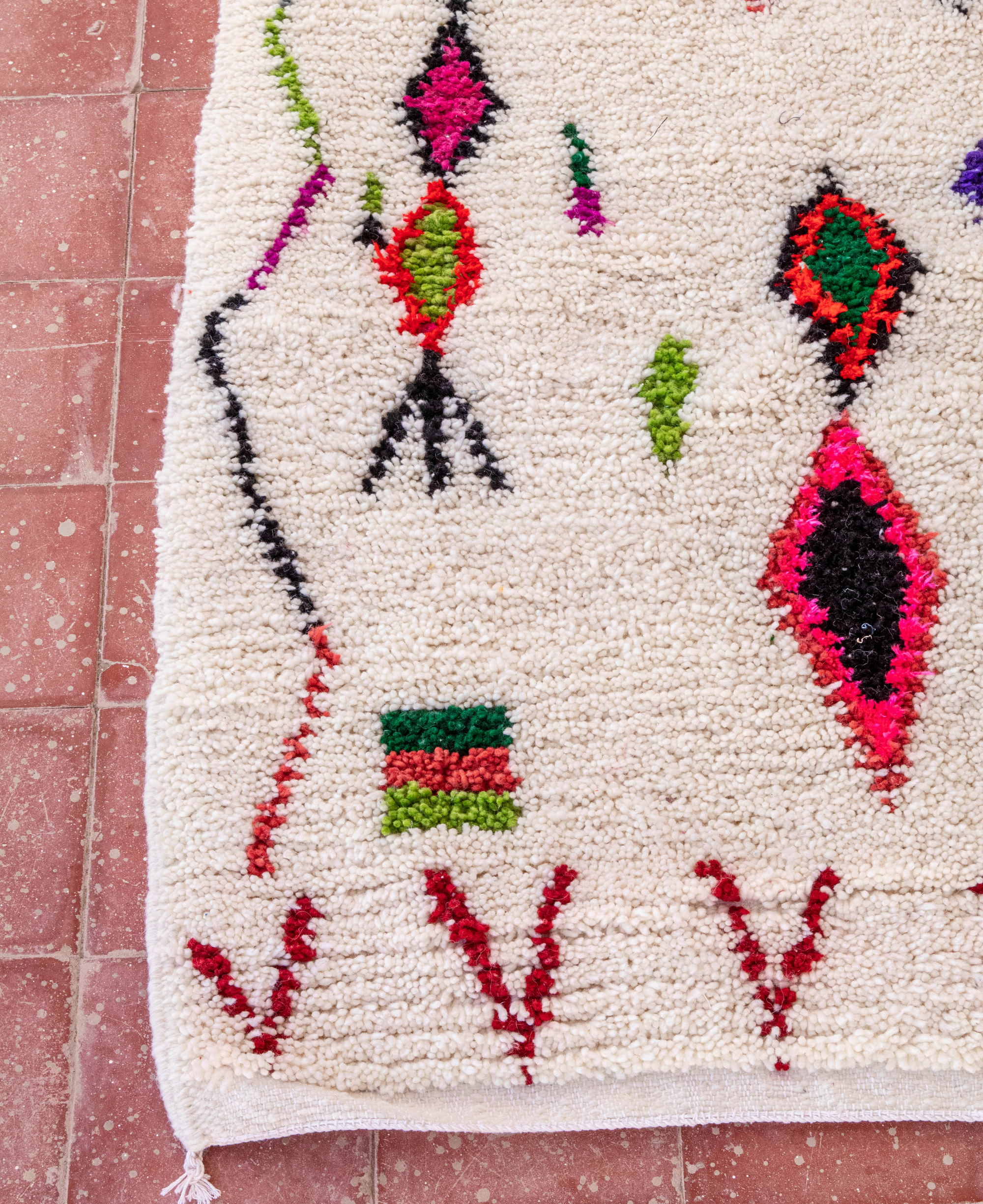 Moroccan Berber Beni Ourain Rug