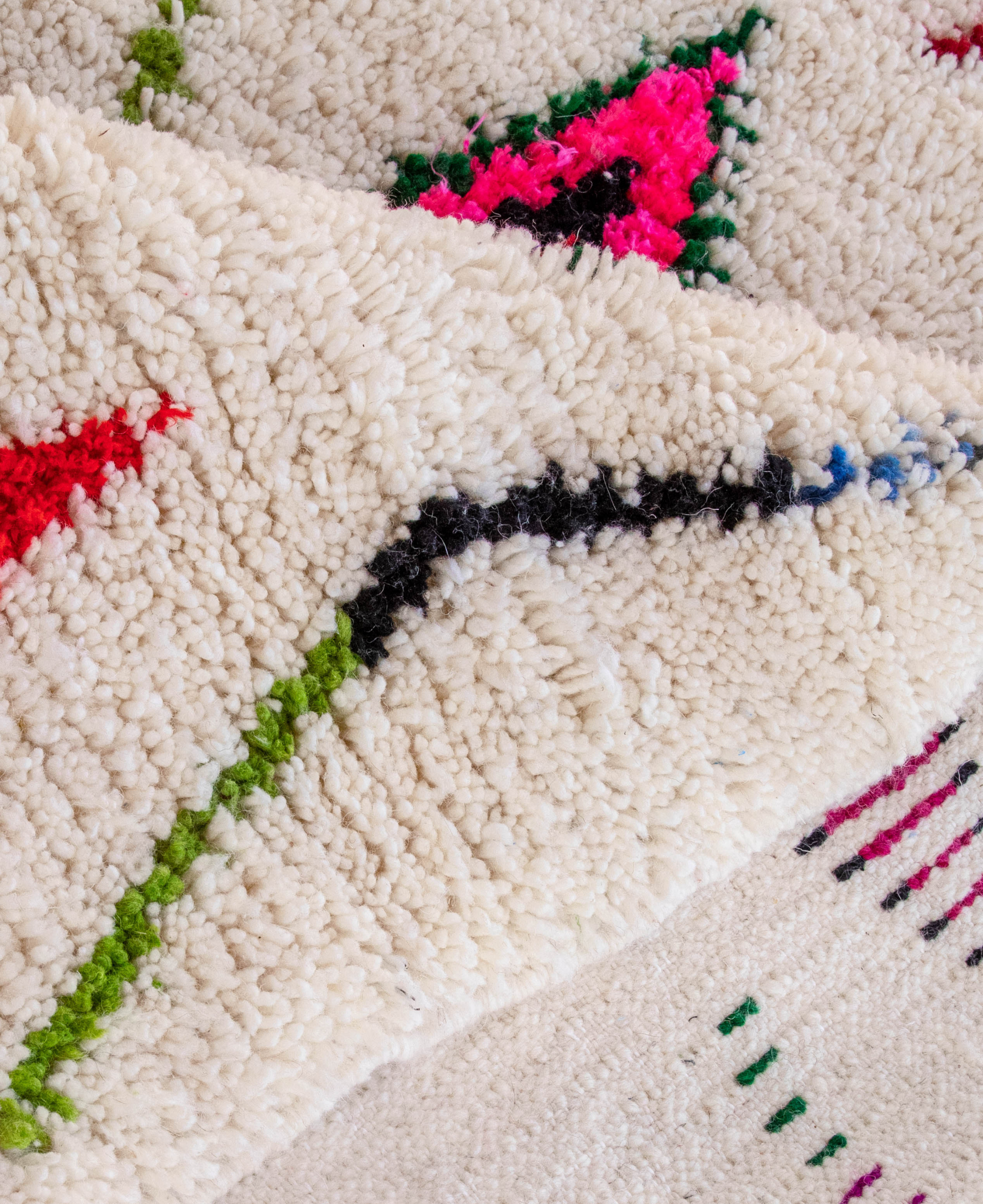 Moroccan Berber Beni Ourain Rug
