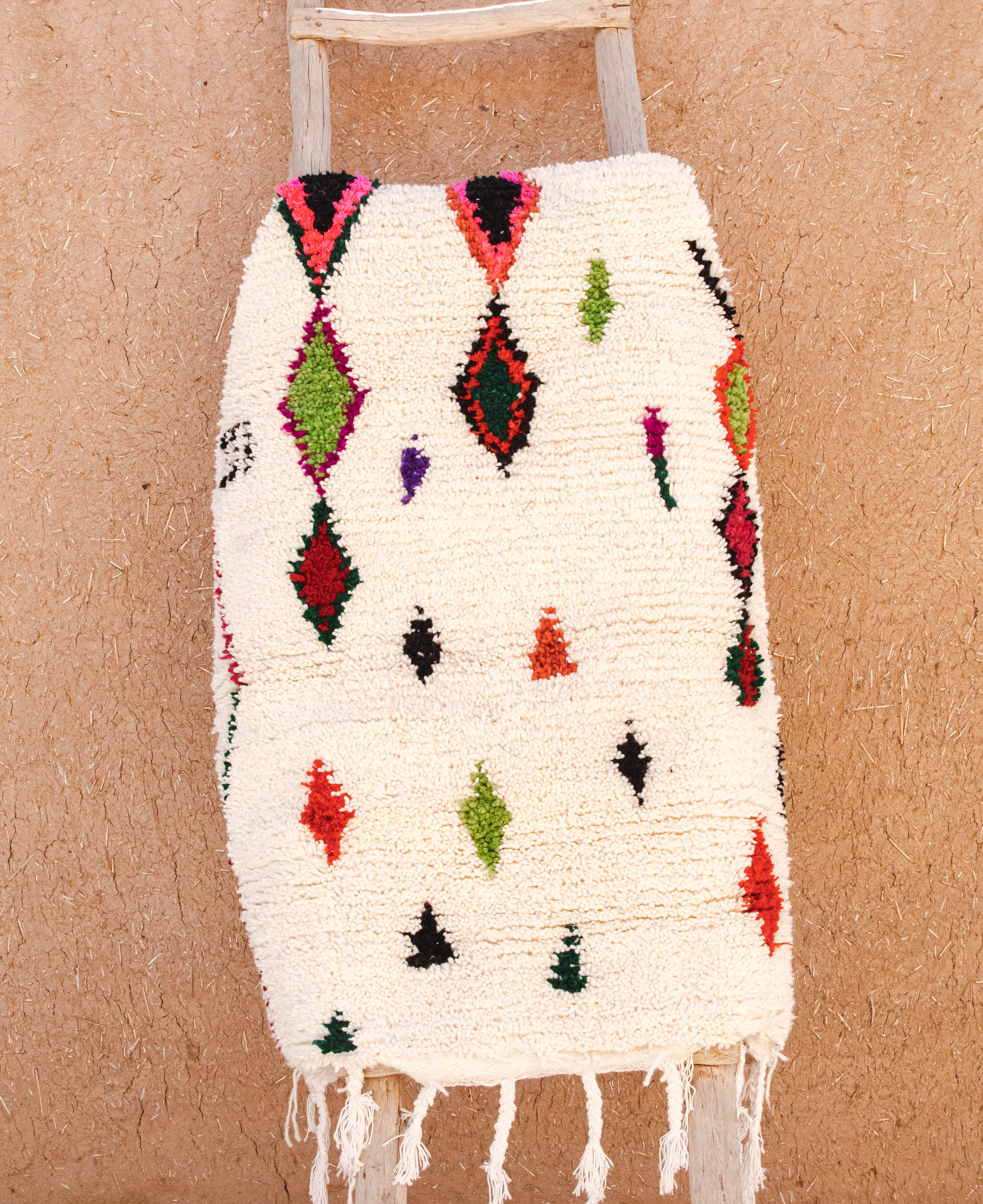 Moroccan Berber Beni Ourain Rug