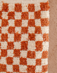 Moroccan Checkered Wool Rug