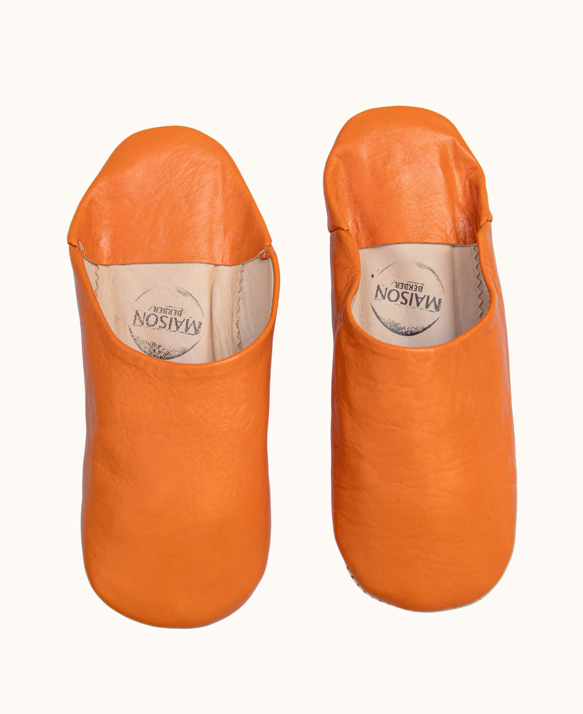 Moroccan Babouche Slippers, Clementine