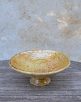 Tamegroute Yellow Ochre Pedestal Bowl