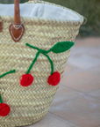 Straw Shopper Baskets