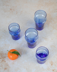 Recycled Moroccan Beldi Tea Glasses Set of 6