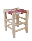 Moroccan Handmade Stool Braided Rope Weaving, 20
