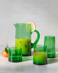 Recycled Moroccan Green Tumbler/Highball Glass
