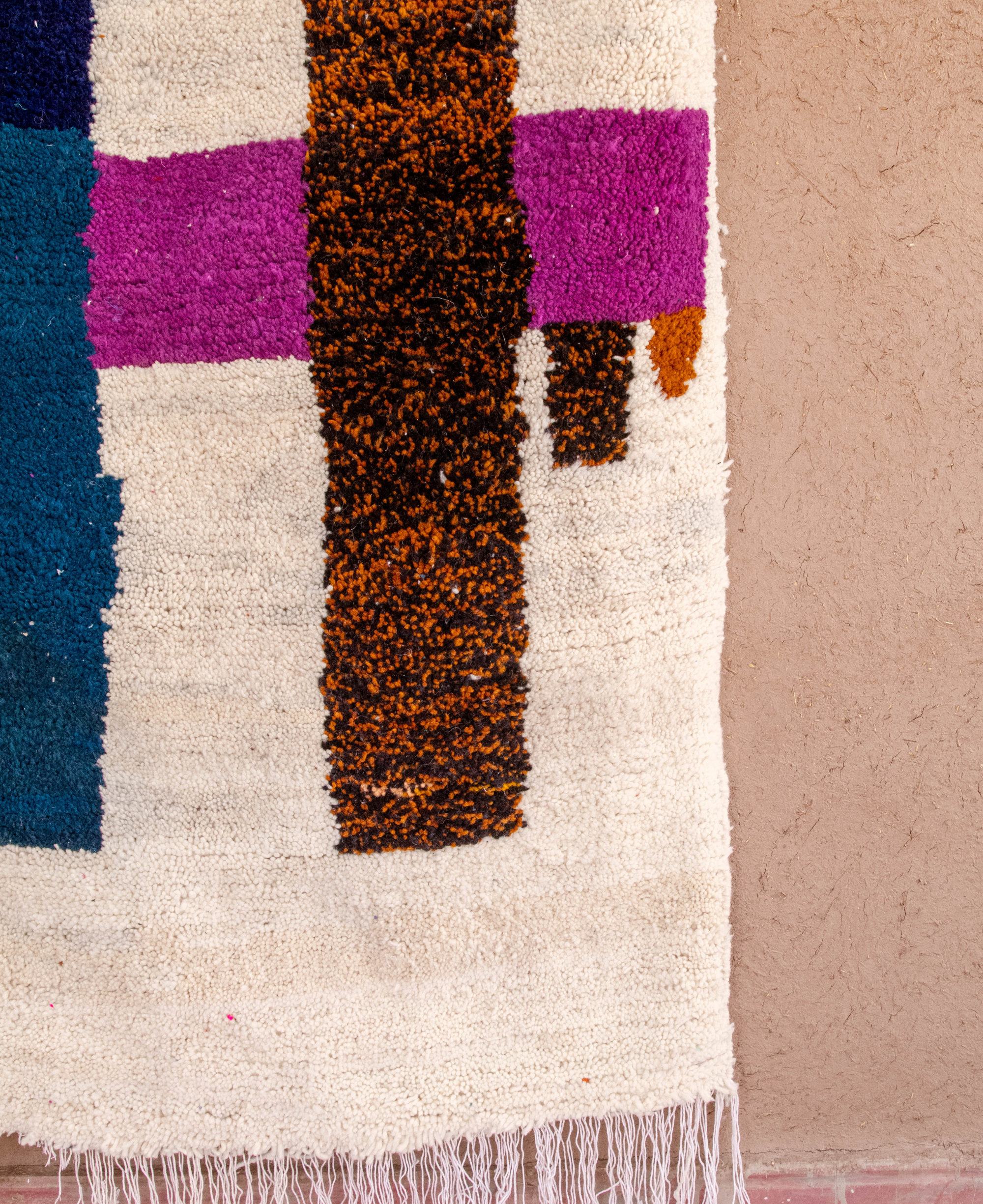 Moroccan Berber Beni Ourain Rug