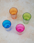Moroccan Tea Glasses Multicoloured Set of 6