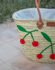Straw Shopper Baskets