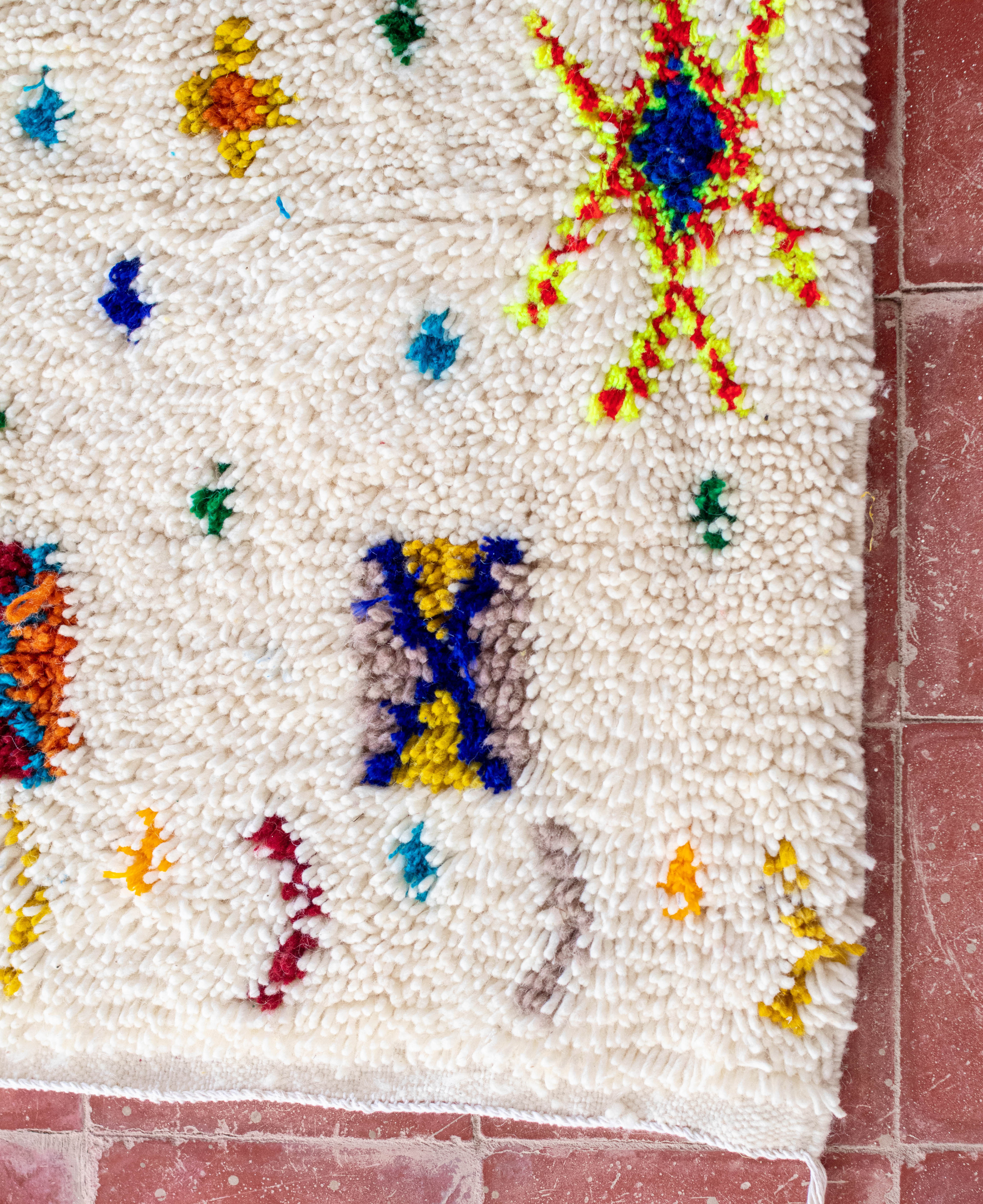 Moroccan Berber Beni Ourain Rug