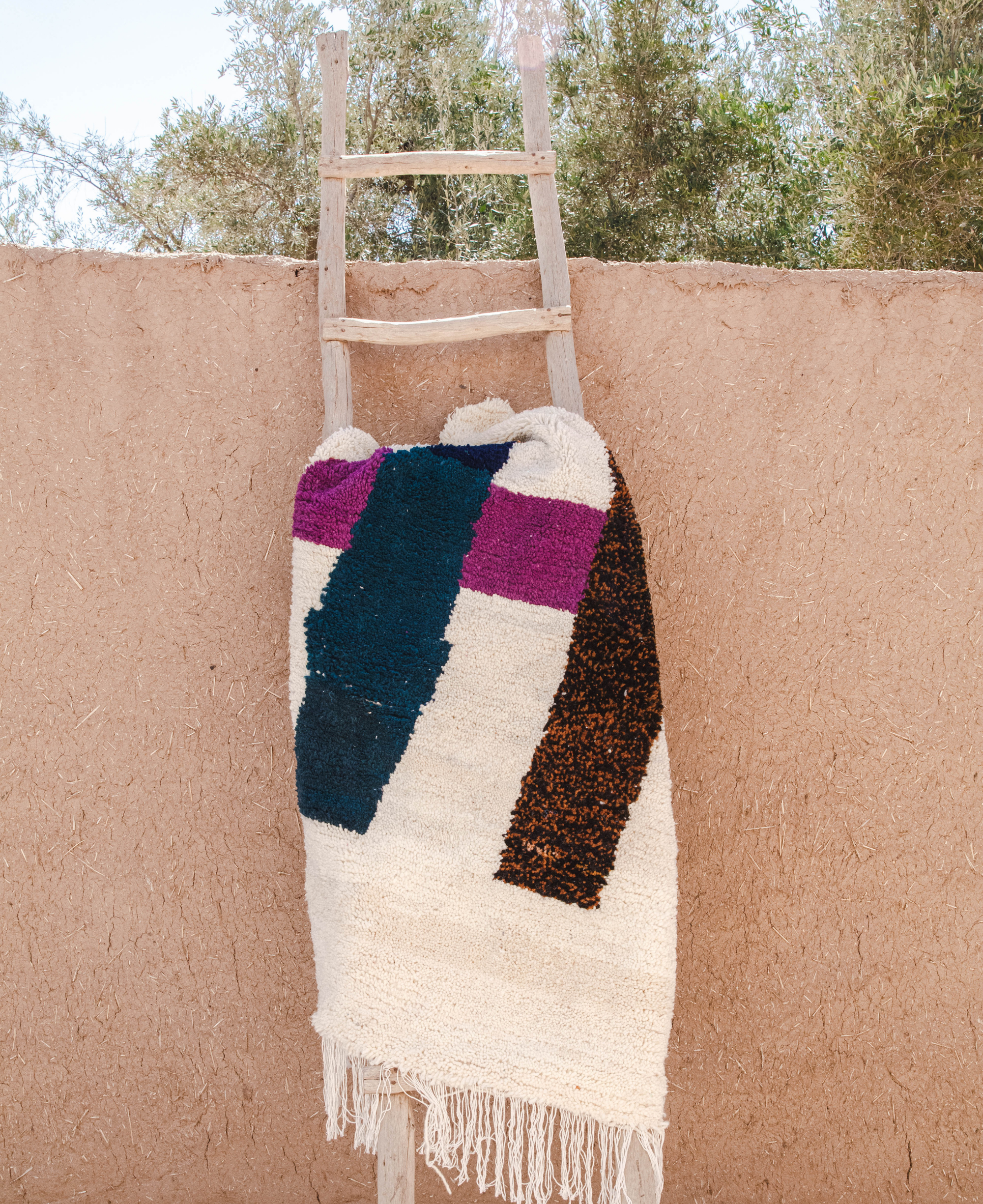 Moroccan Berber Beni Ourain Rug