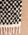 Moroccan Checkered Wool Rug
