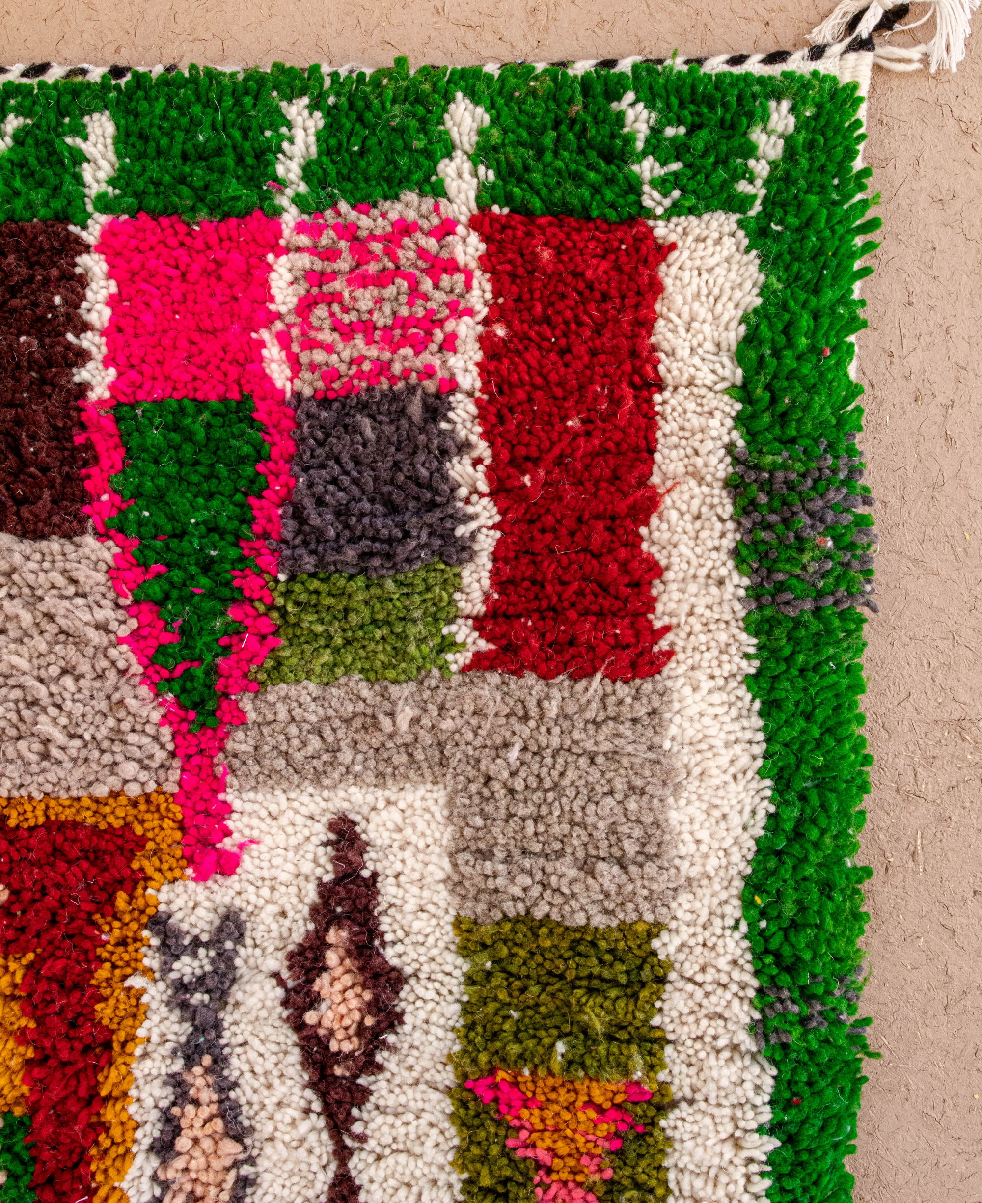 Moroccan Berber Beni Ourain Rug
