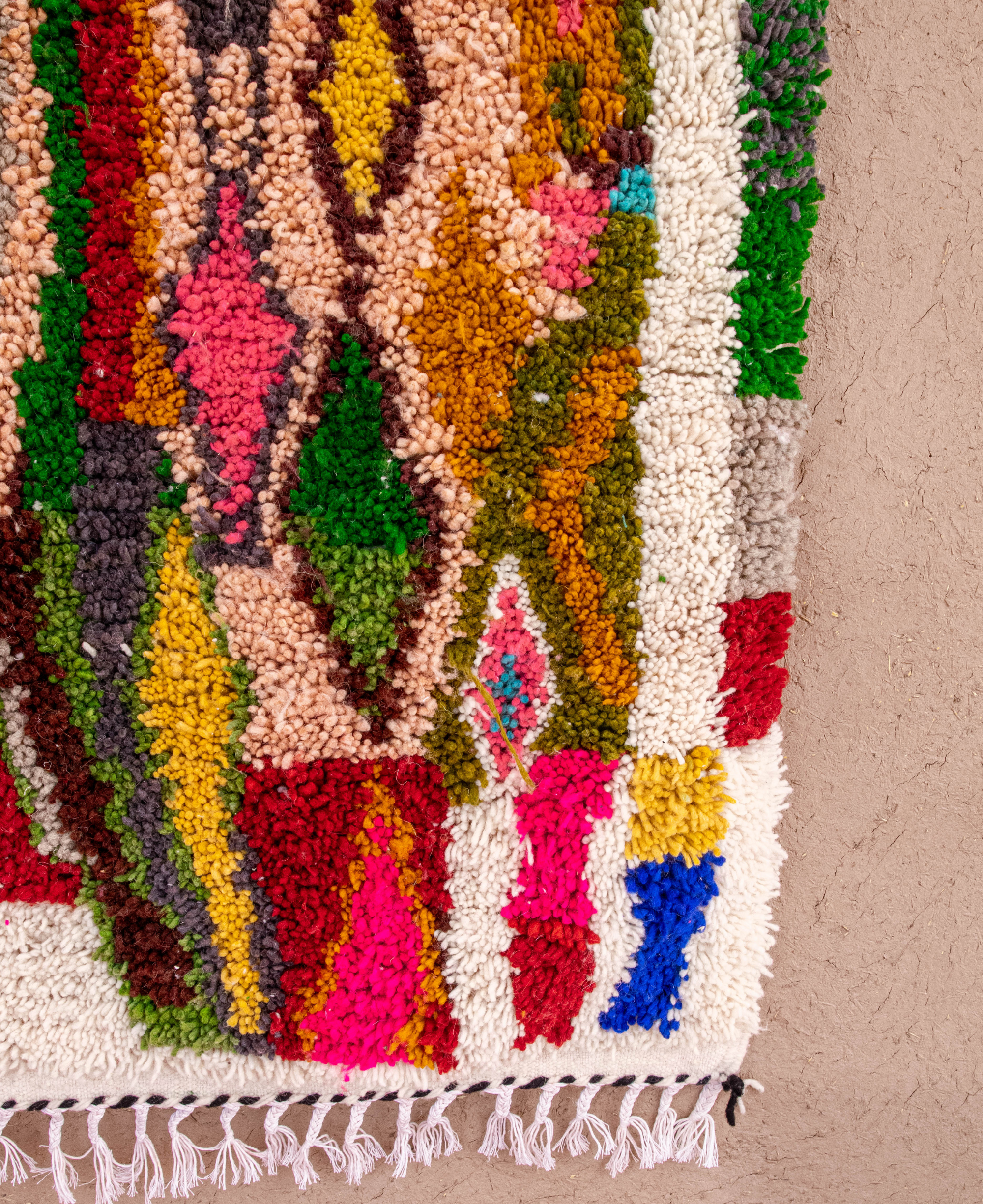 Moroccan Berber Beni Ourain Rug