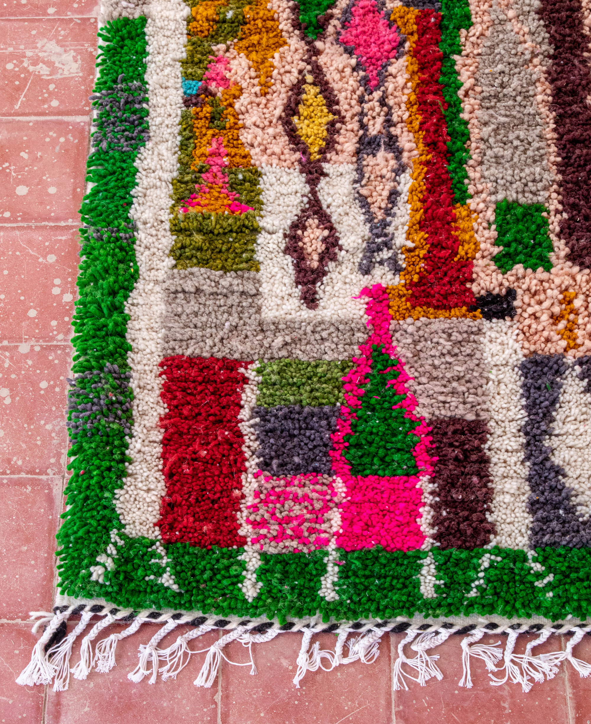 Moroccan Berber Beni Ourain Rug
