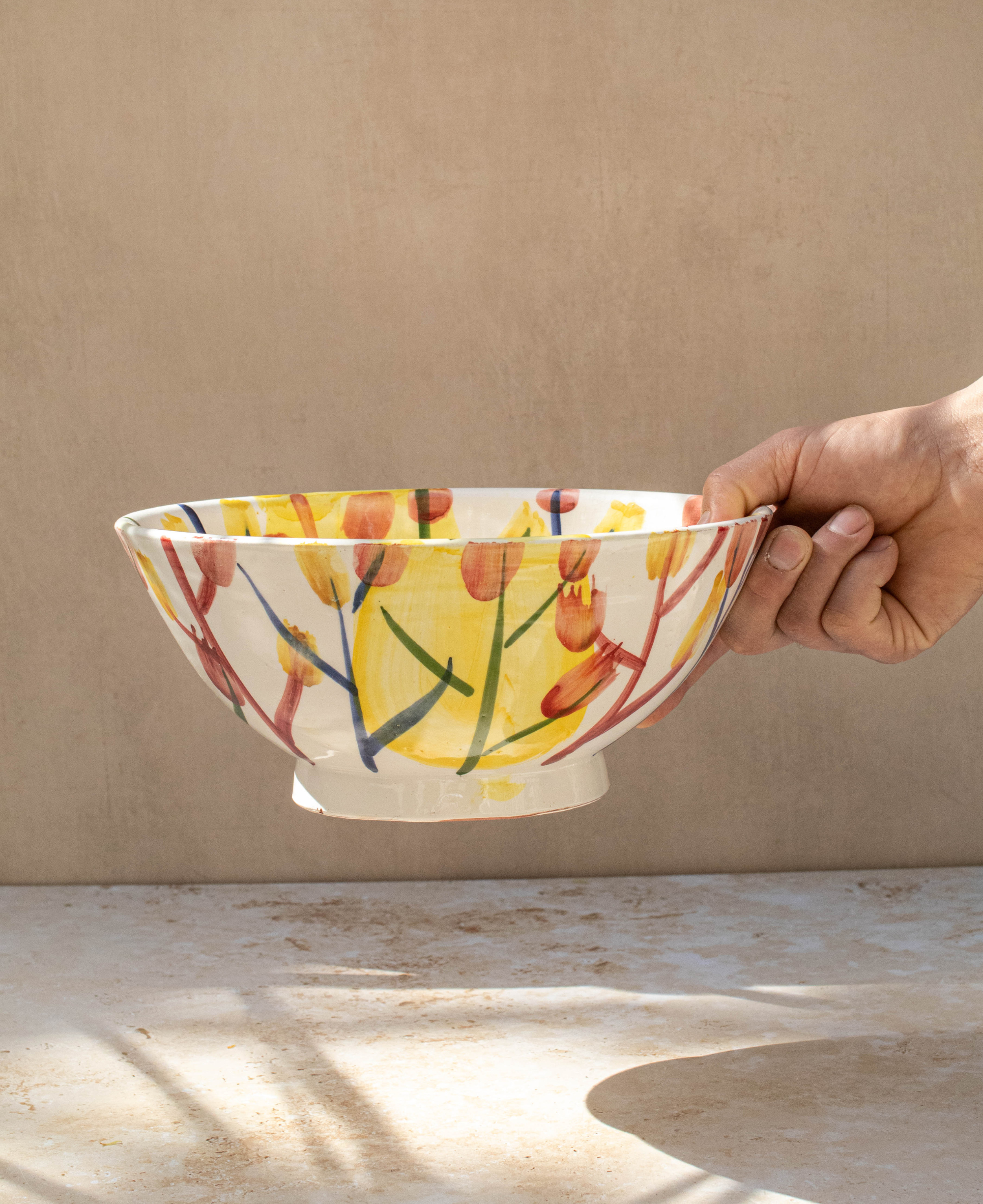 Handpainted Moroccan Bowls – Ourika Spring Collection
