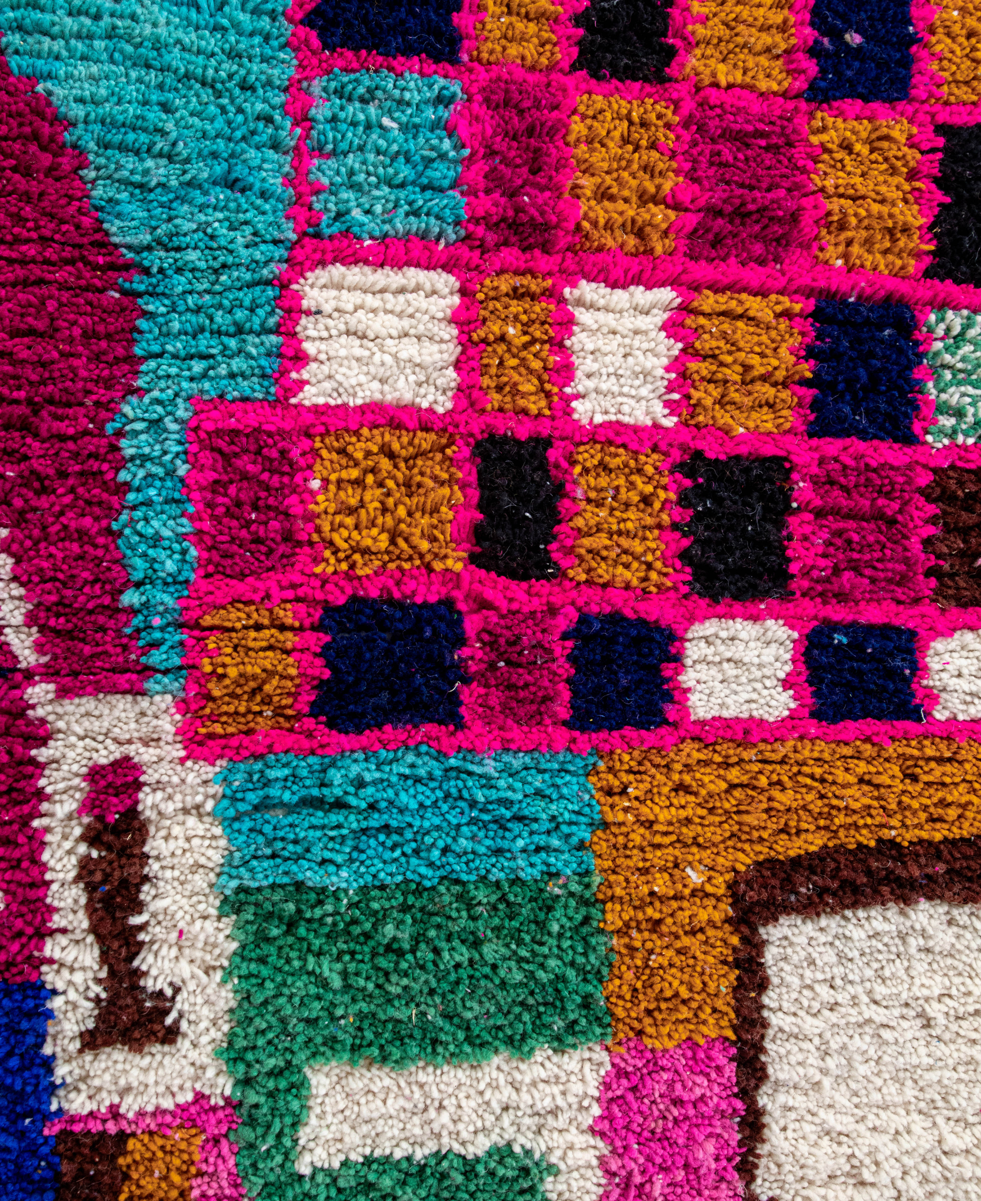 Moroccan Berber Beni Ourain Rug