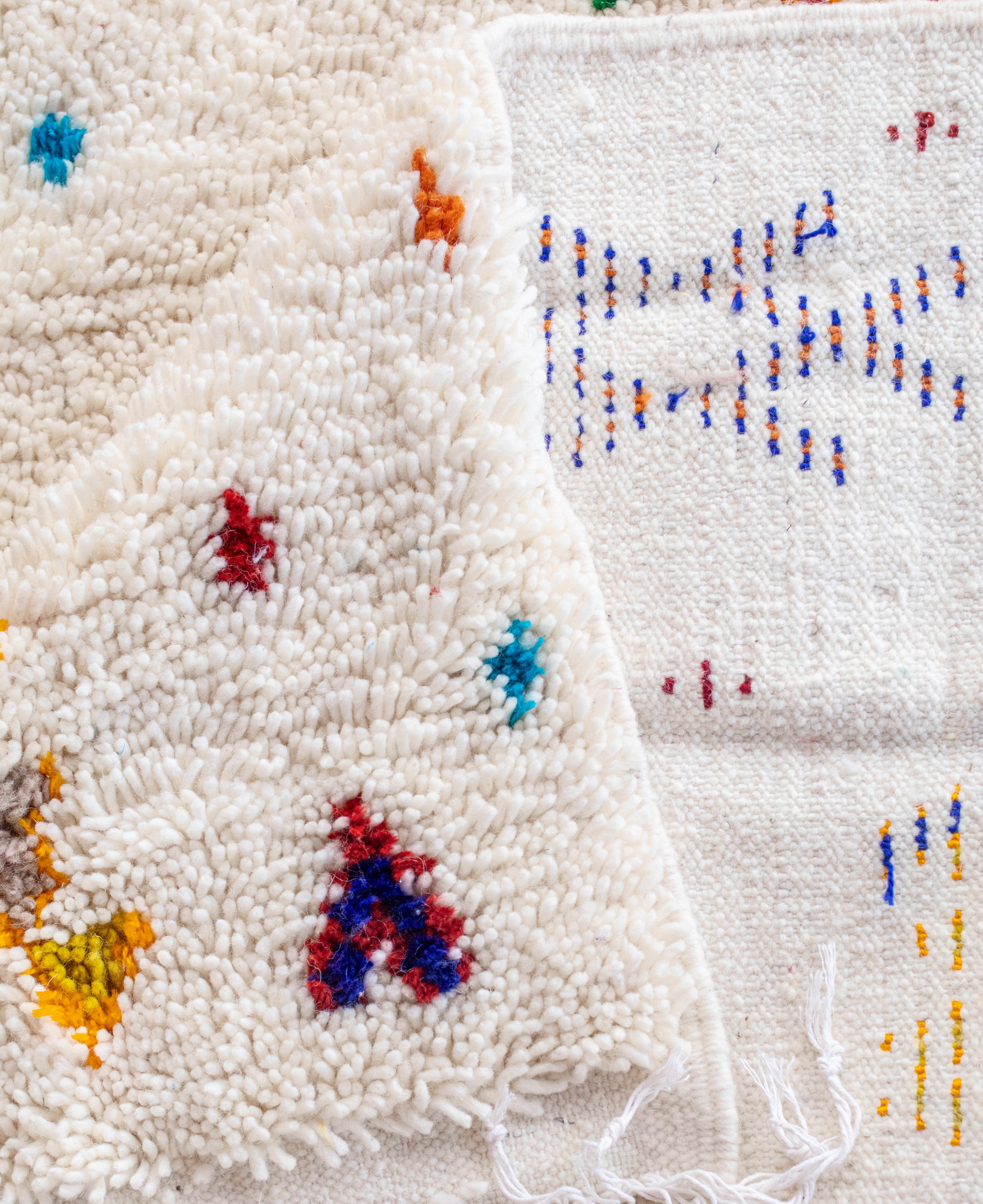 Moroccan Berber Beni Ourain Rug