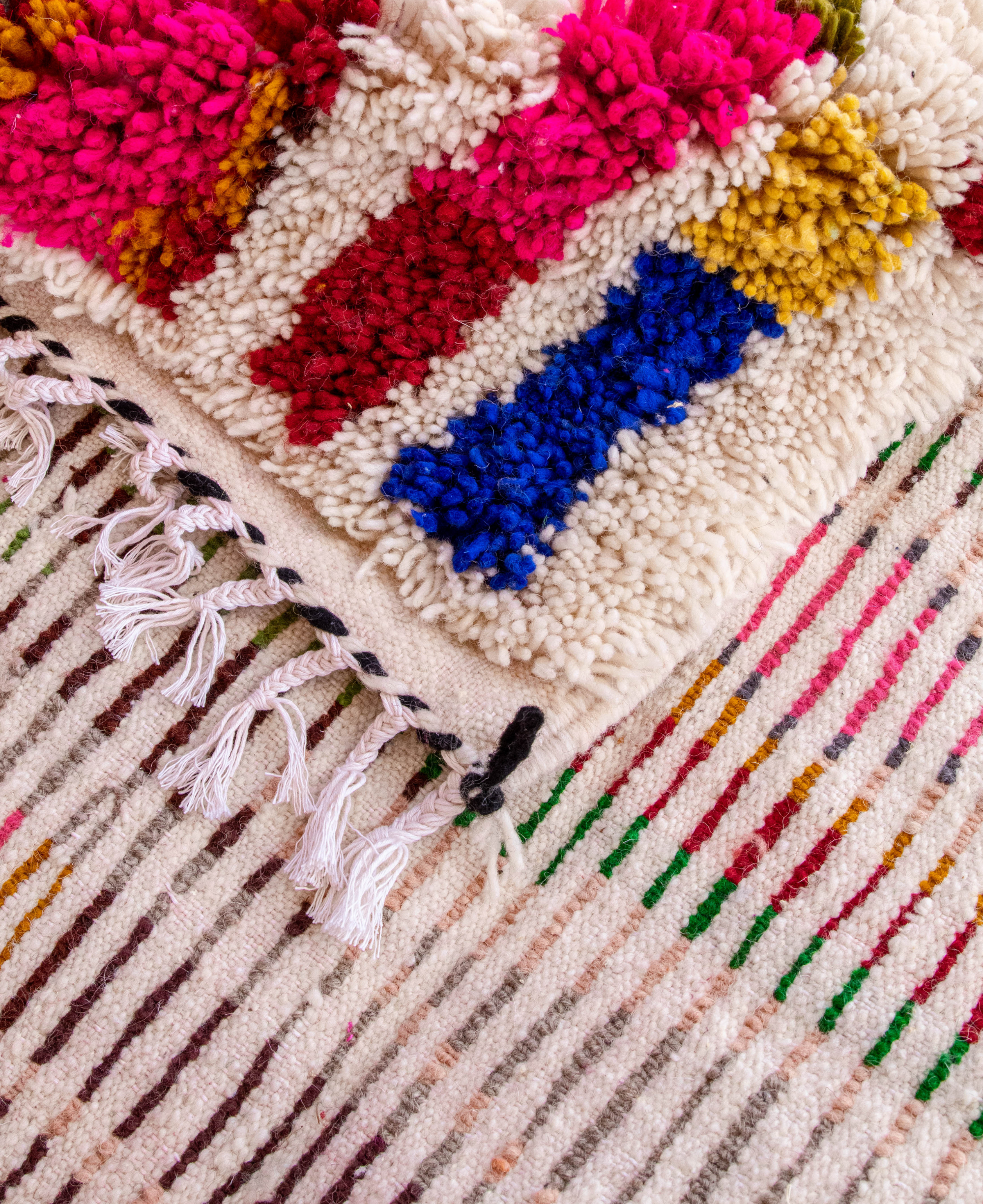Moroccan Berber Beni Ourain Rug
