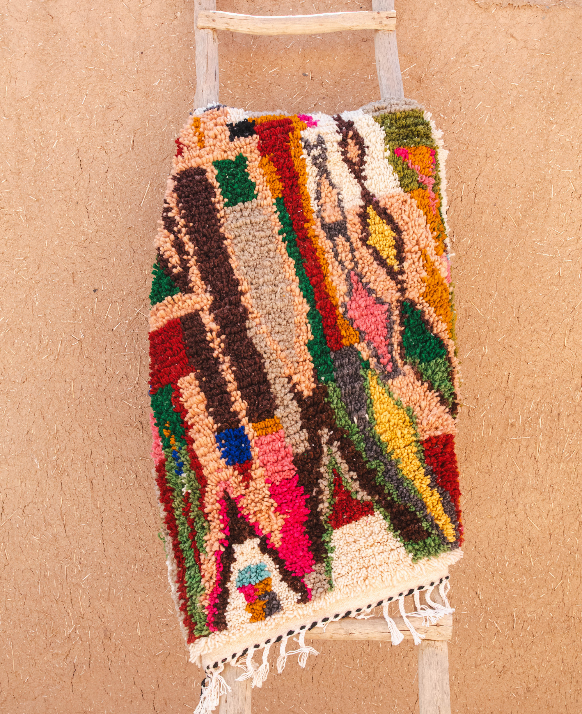 Moroccan Berber Beni Ourain Rug