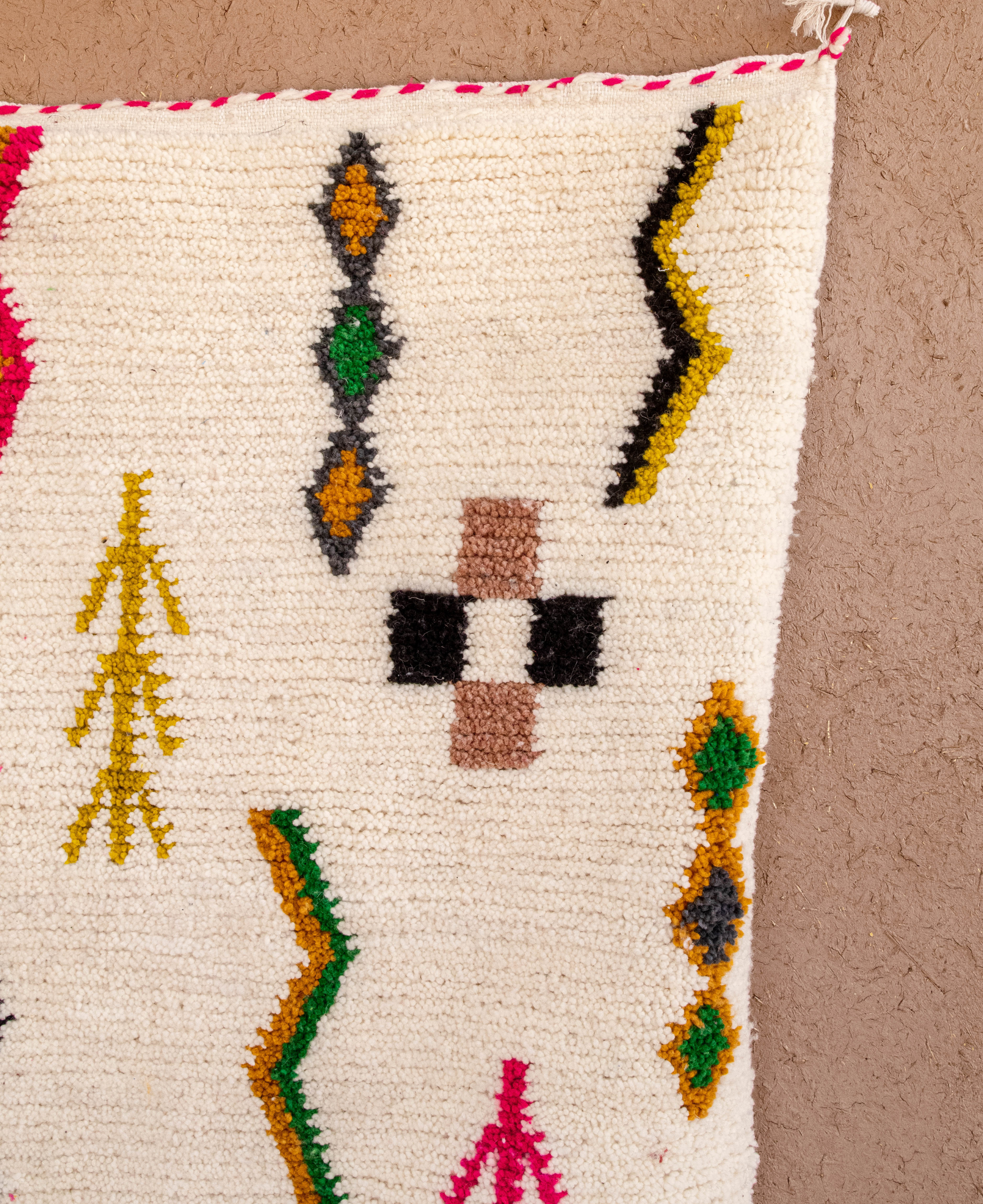 Moroccan Berber Beni Ourain Rug