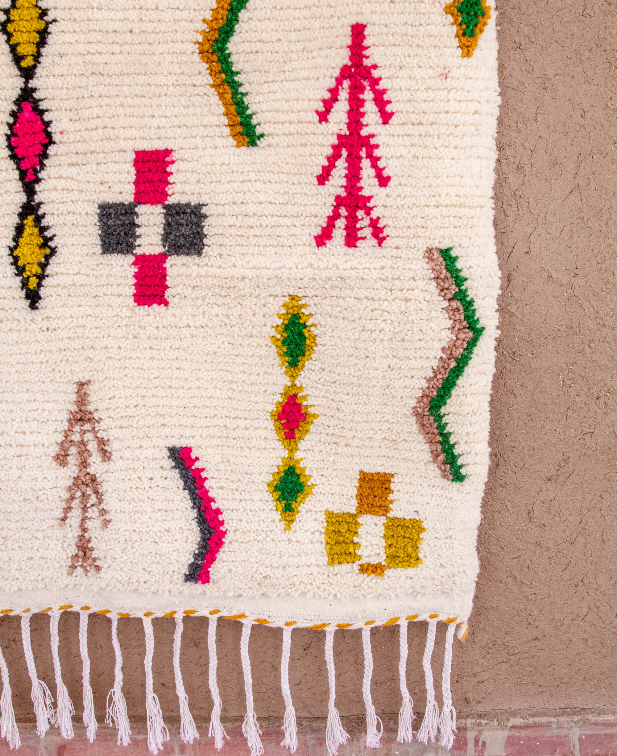 Moroccan Berber Beni Ourain Rug