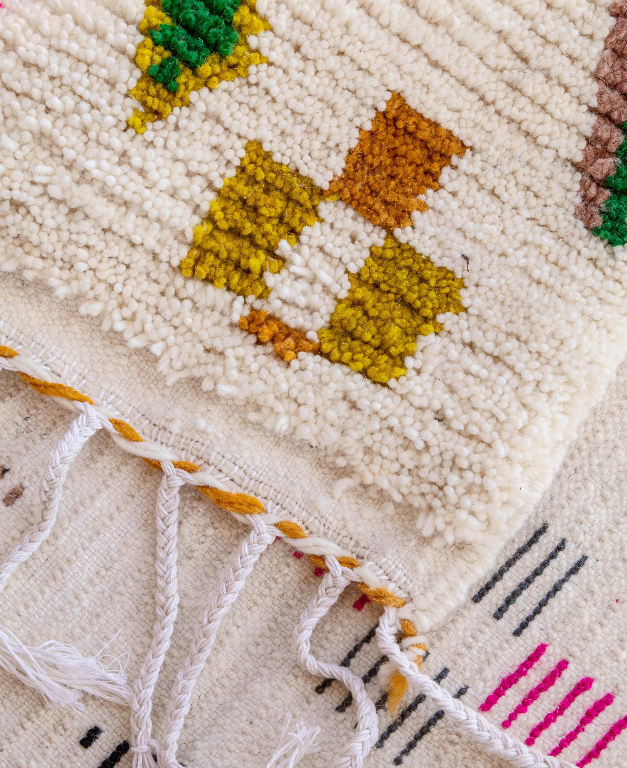 Moroccan Berber Beni Ourain Rug