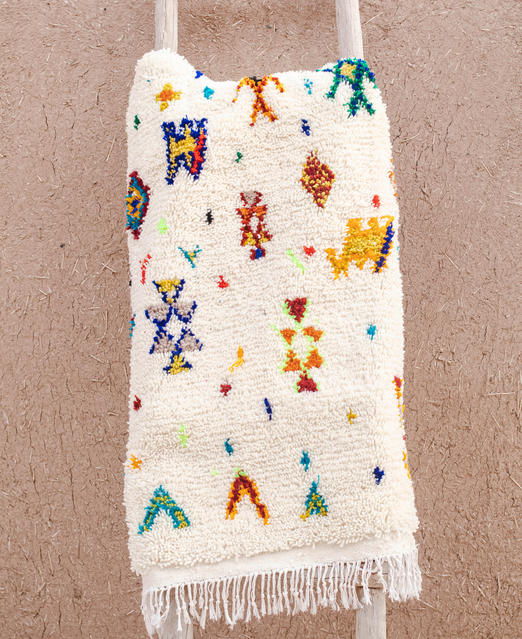 Moroccan Berber Beni Ourain Rug