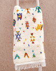 Moroccan Berber Beni Ourain Rug