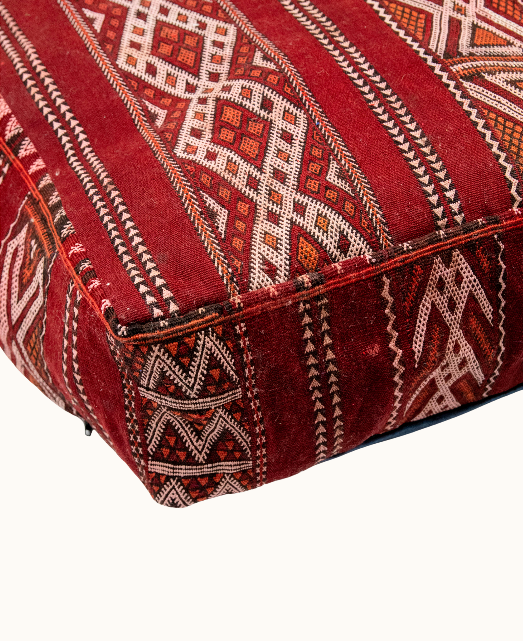 Handmade Moroccan Vintage Floor Cushion Pouf - 03