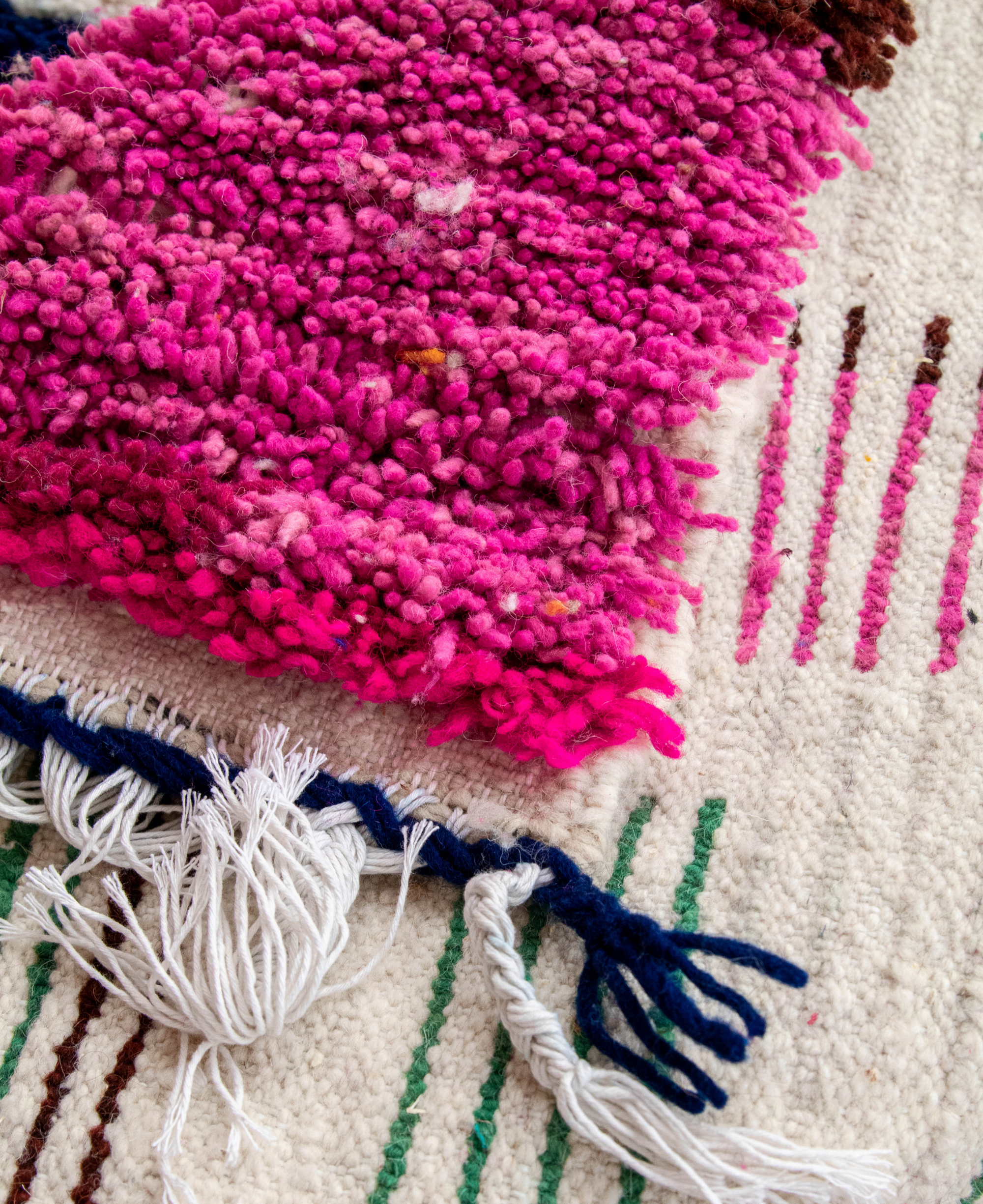 Moroccan Berber Beni Ourain Rug