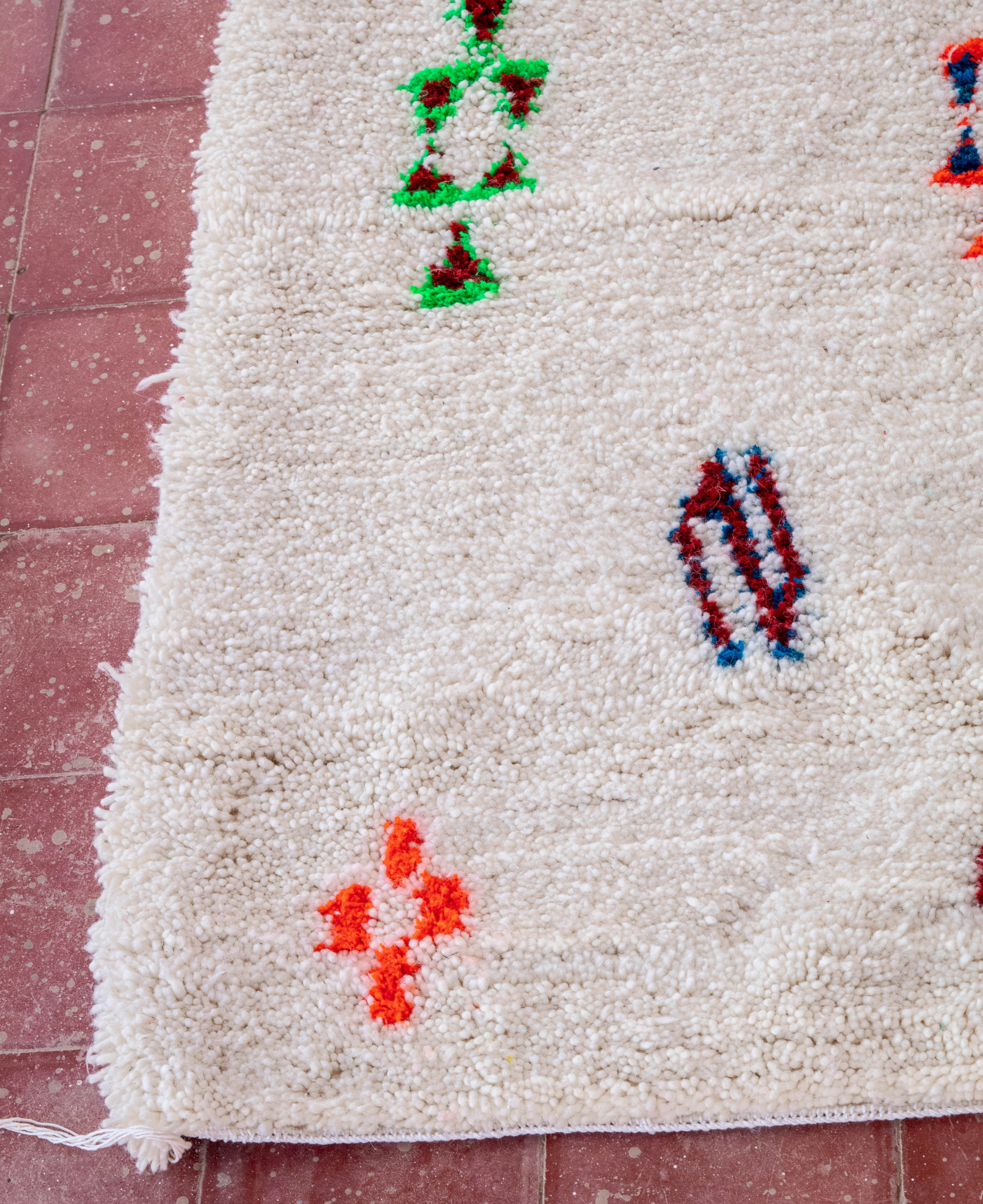 Moroccan Berber Beni Ourain Rug