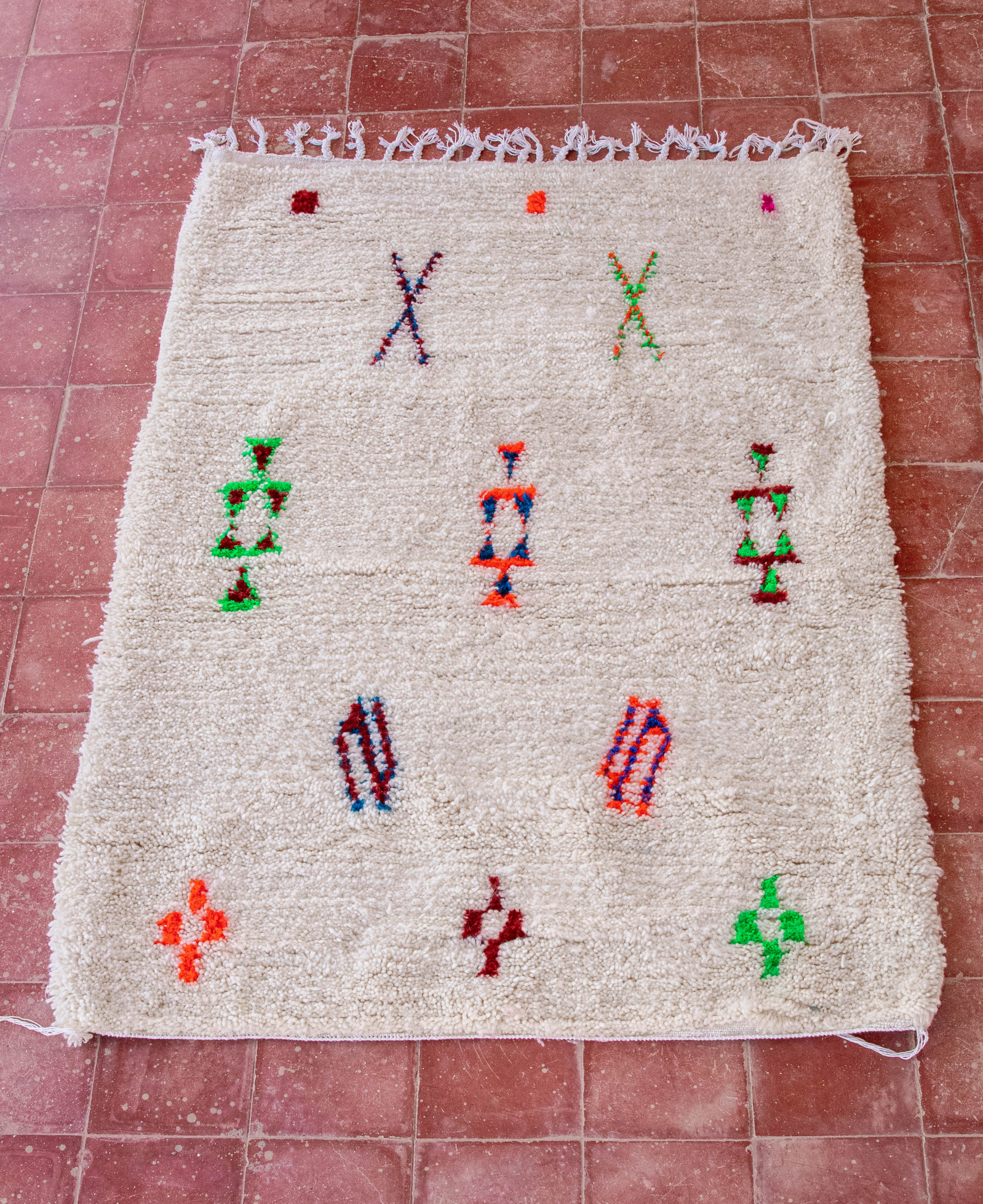 Moroccan Berber Beni Ourain Rug