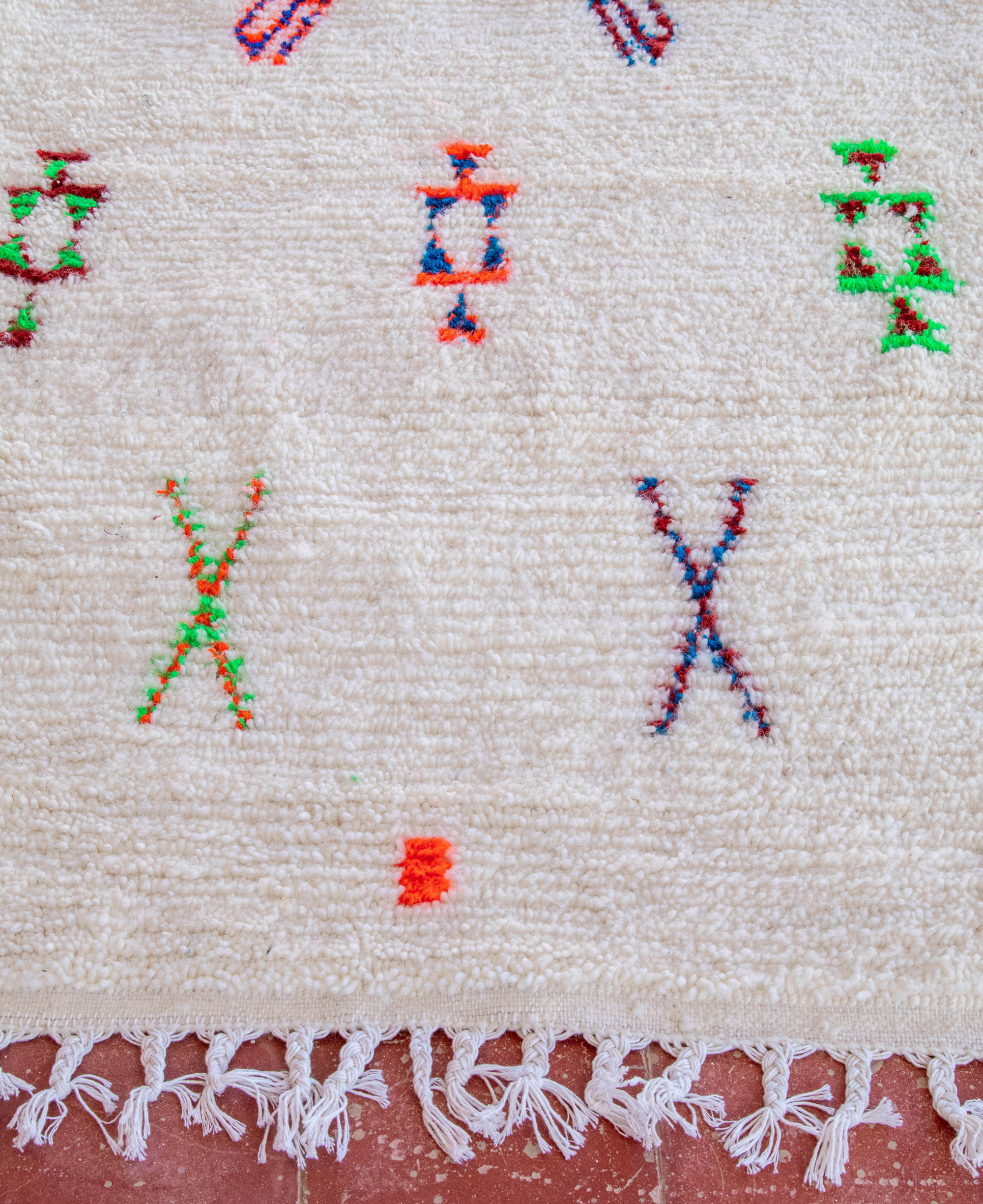 Moroccan Berber Beni Ourain Rug