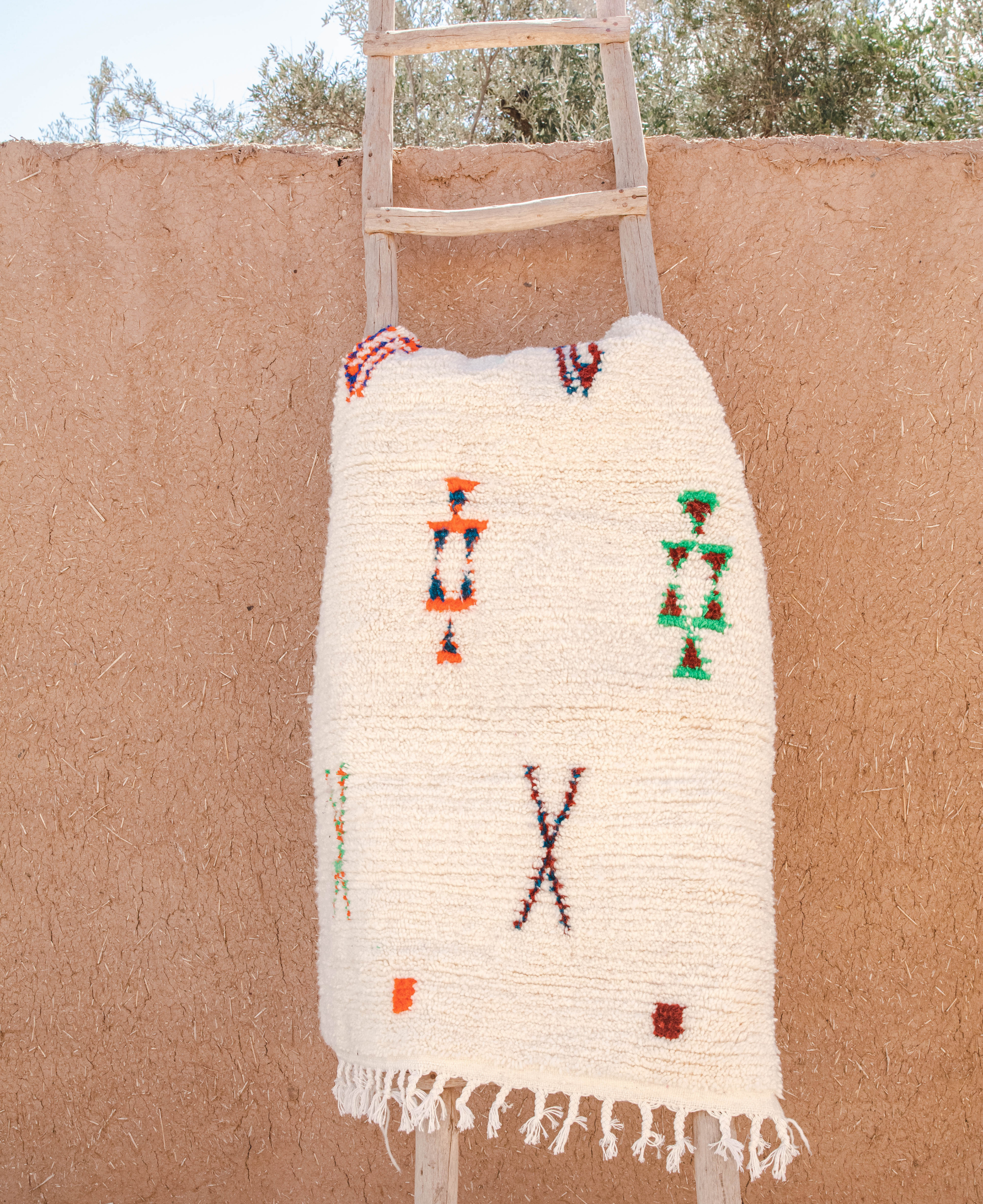 Moroccan Berber Beni Ourain Rug