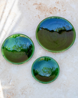 Tazekka Green Moroccan Ceramic Plate
