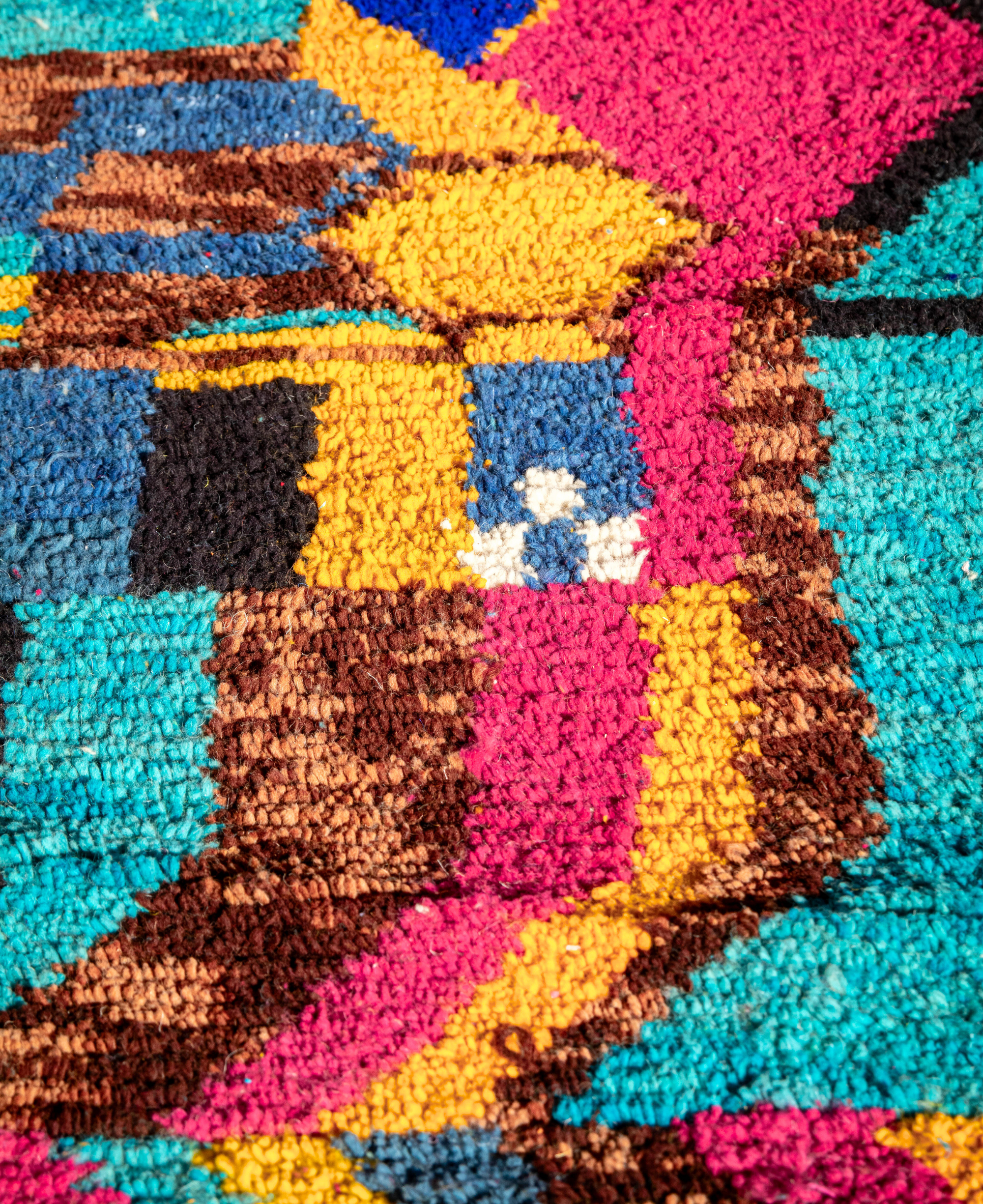 Moroccan Berber Beni Ourain Rug