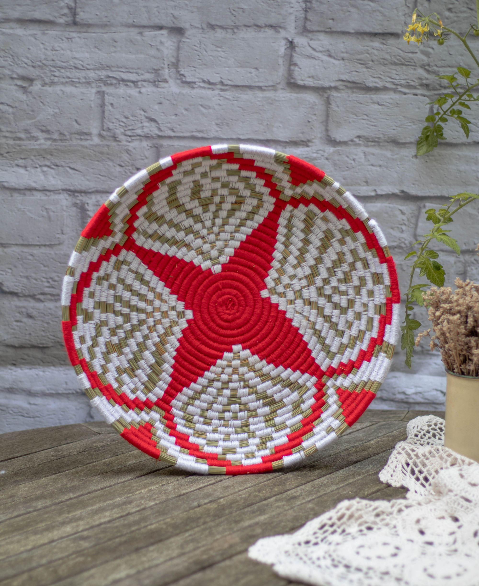 Moroccan Wool Plate - 003