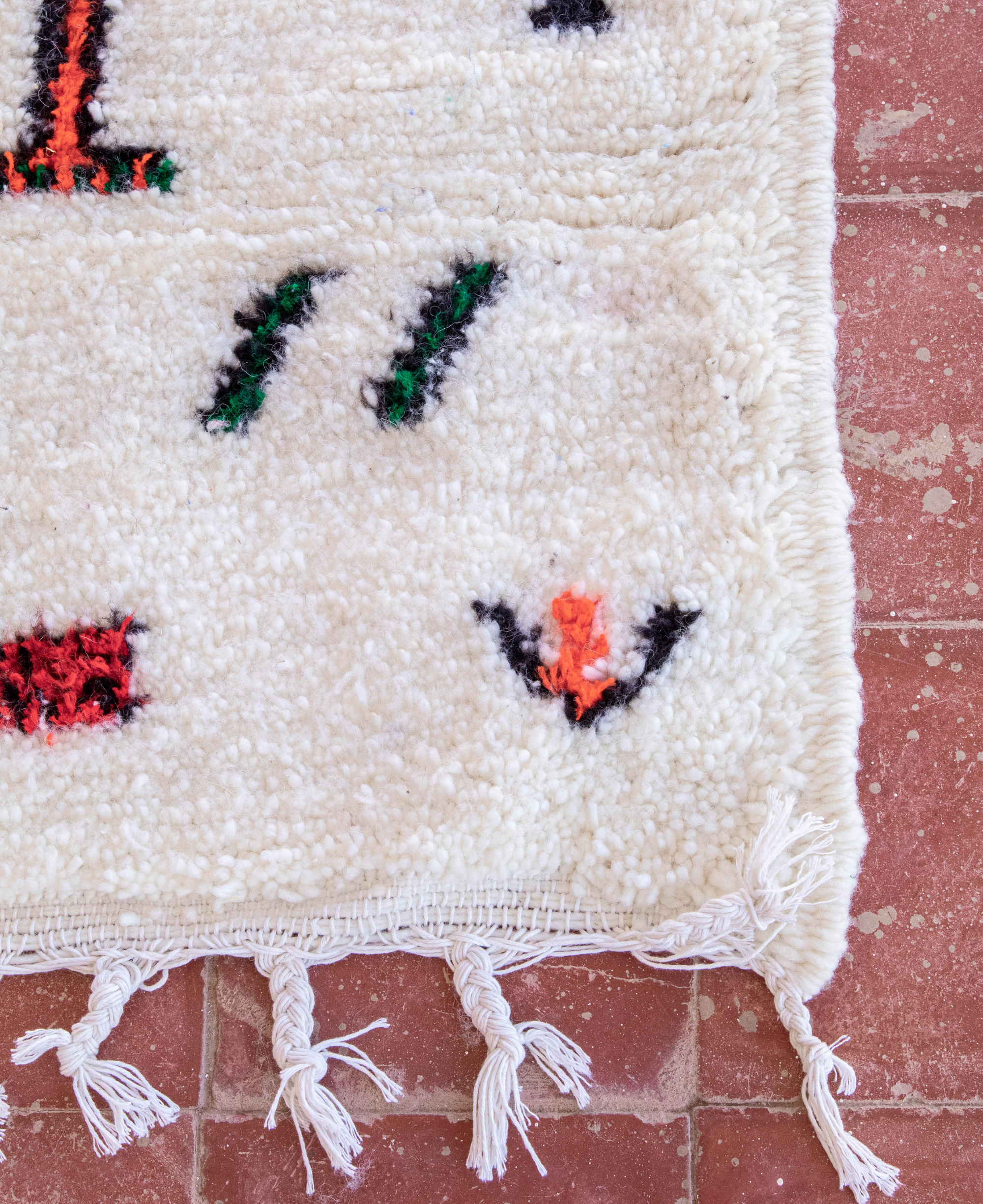 Moroccan Berber Beni Ourain Rug