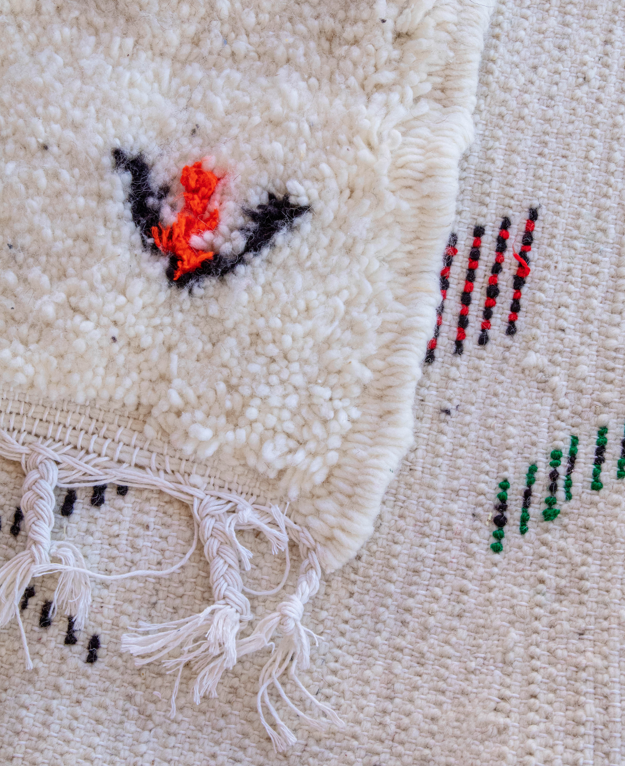 Moroccan Berber Beni Ourain Rug