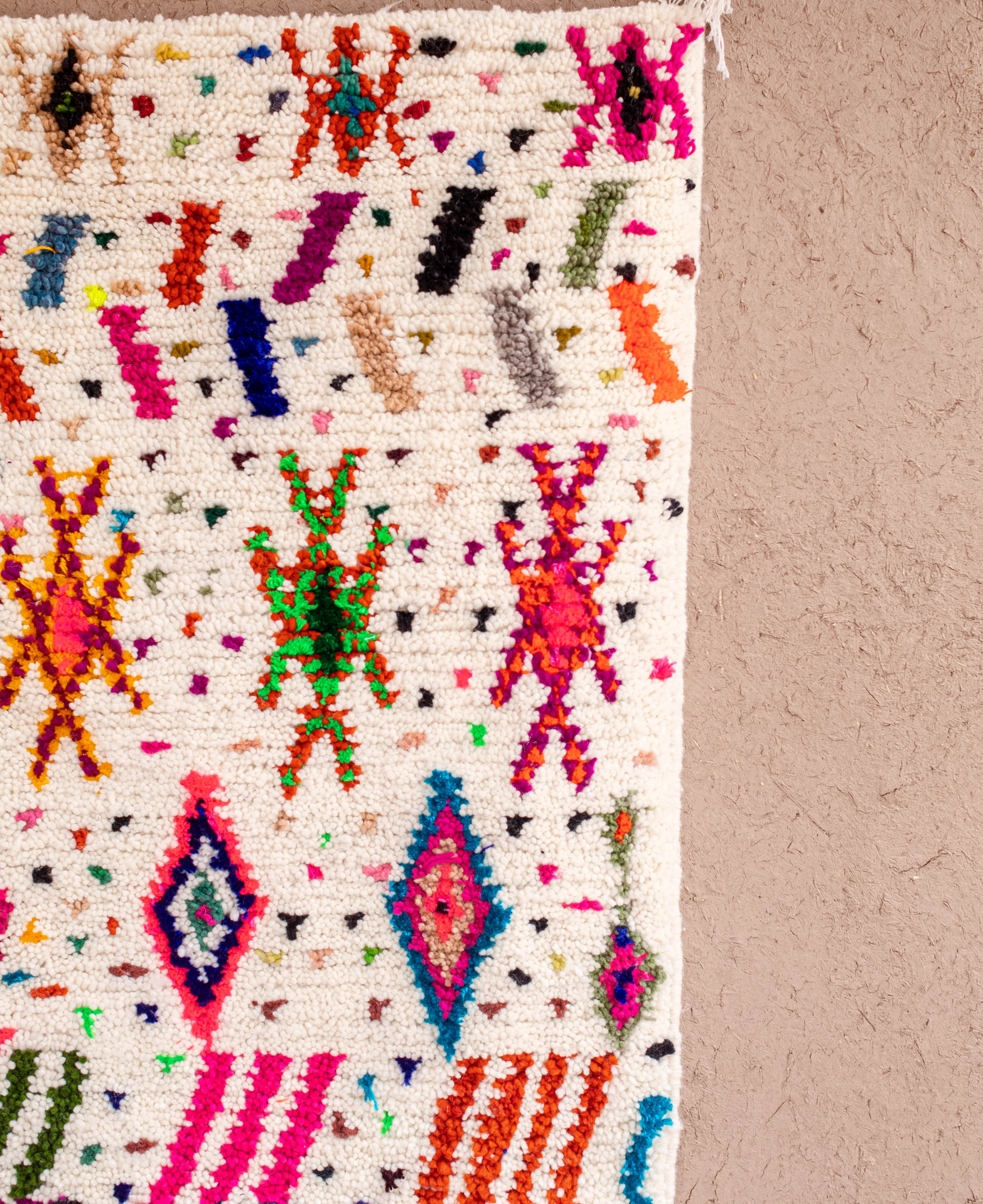 Moroccan Berber Beni Ourain Rug