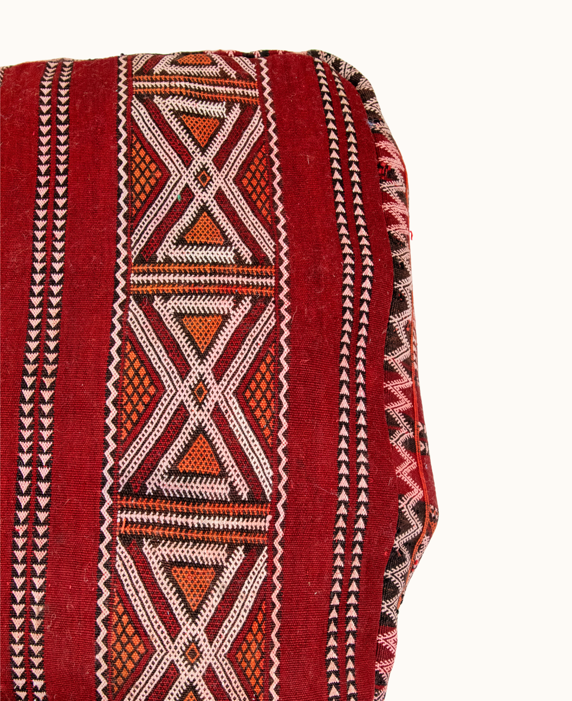 Handmade Moroccan Vintage Floor Cushion Pouf - 03
